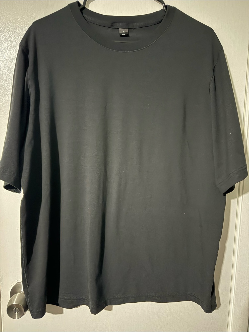 lululemon athletica Black Crew Neck Short Sleeve Tee